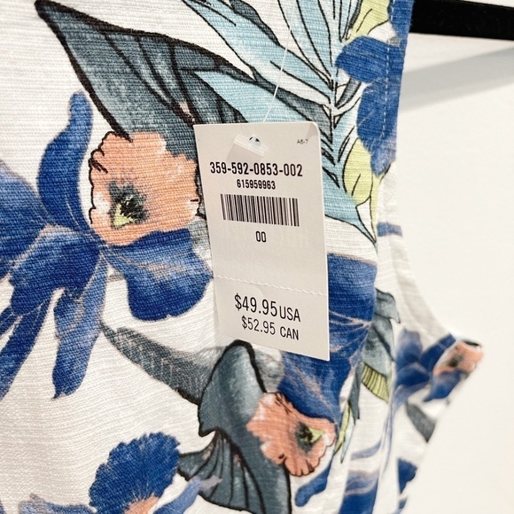 Hollister Floral Skort Romper - 00 - Picture 2 of 5